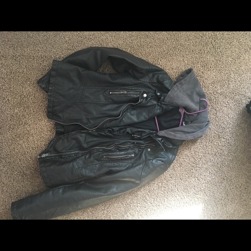Free People Leather Jacket